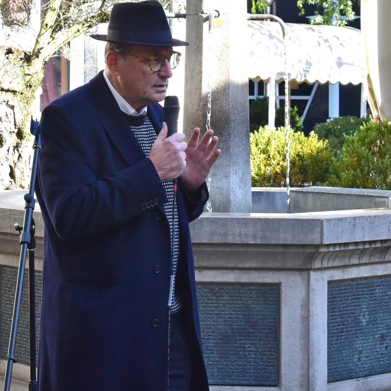 Read more about the article Gedenkstunde am Löwenbrunnen – 9. November 2021